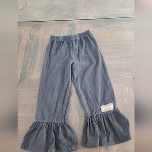 Matilda Jane size 6 black ruffle pants
